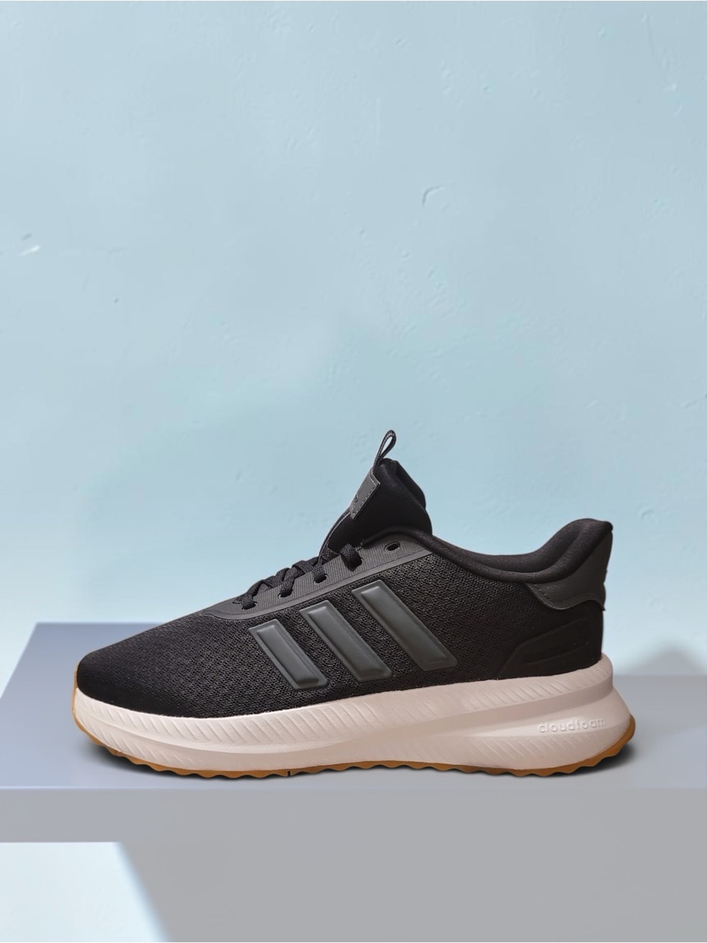 adidas X_PLRPATH Wide shoes
Men's Black Running Sneakers with Cream Midsole
